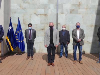 Reunión con el Colectivo Schuman para defender el europeísmo en Catalunya, desde el mundo local