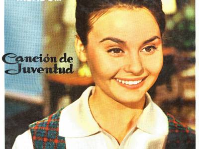 Rocío Dúrcal debutó como actriz en Salou con la película 'Canción de Juventud'