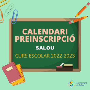 Salou abre el calendario de preinscripción, para el próximo nuevo curso escolar 2022-2023