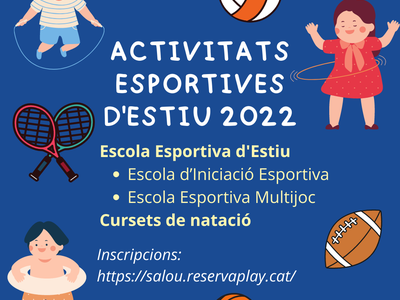 Salou abre el período de inscripciones para las actividades deportivas de verano