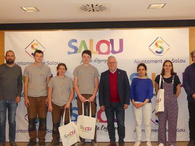 Salou acoge a estudiantes de Francia para realizar prácticas de paisajismo y horticultura