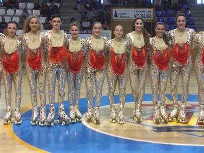 Salou acoge el espectáculo de las campeonas de España 2015 de patinaje