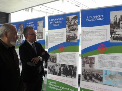 Salou acoge la exposición ' Porrajmos ' sobre el Holocausto al pueblo gitano