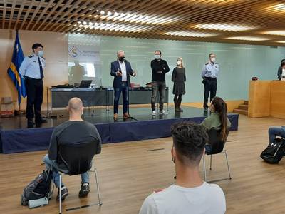 Salou acoge un nuevo curso para agentes interinos de verano, a cargo del Institut de Seguretat Pública de Catalunya (Mollet del Vallès)