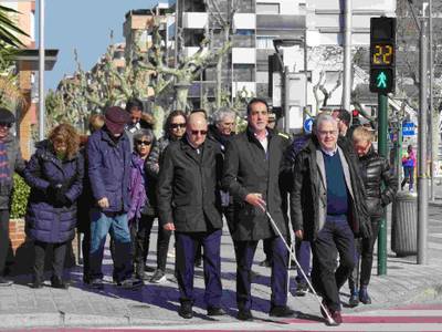 Salou adapta 62 semáforos sonoros para personas ciegas o con discapacidad visual grave
