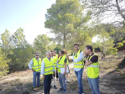 Salou adecúa el área boscosa del parque de Les Pedreres para el uso público
