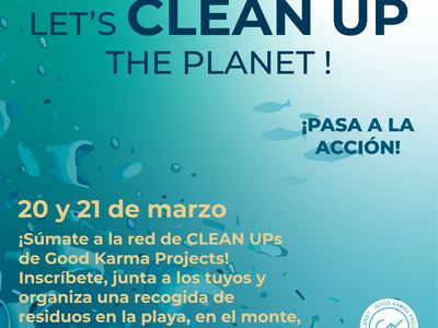 Salou apoya una campaña de recogida de residuos en la playa, promovida por Good Karma Projects