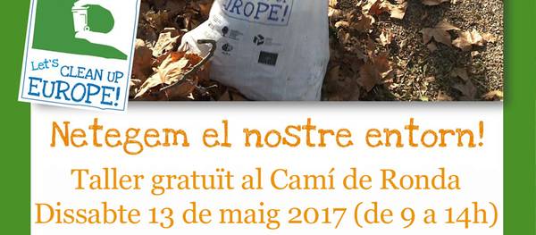 Salou busca voluntarios para participa en el European Clean Up Day, en el Camino de Ronda