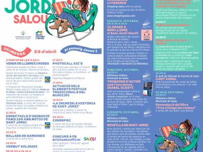 Salou celebra el día de Sant Jordi con una veintena de actos para toda la familia