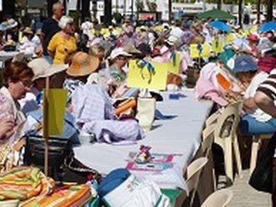 Salou celebra el vigésimo encuentro de 'puntaires' homenajeando su impulsora