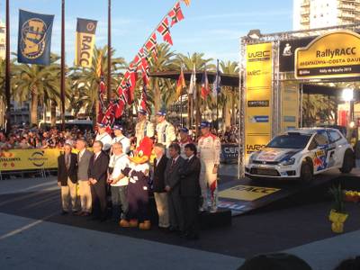 Salou despide la 49 ª edición del RallyRACC Catalunya Costa Daurada en medio de muchísimo público