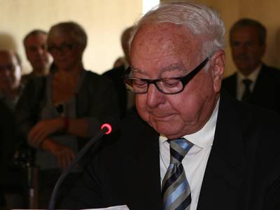 Salou dice adiós a su hijo predilecto, Esteve Blasi Ferran
