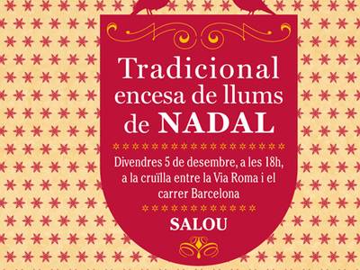 Salou enciende mañana las luces de Navidad y por primer año decora las calles del casco antiguo en colaboración con las escuelas e institutos