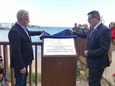 Salou inaugura el nuevo parque y miradores de la playa Llarga