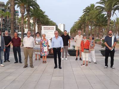 Salou inaugura una importante exposición de 15 esculturas de gran formato del artista Martí Rom en el Passeig de Jaume I y en la Torre Vella