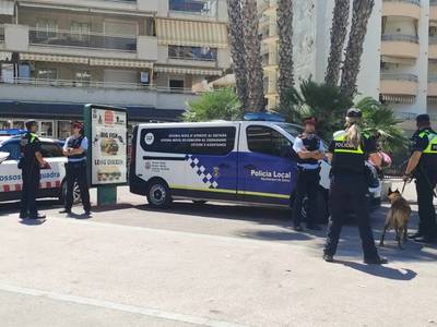 Salou incrementa la seguridad durante la Semana Santa