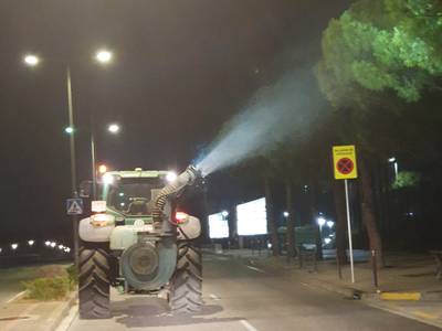 Salou inicia el tratamiento contra la oruga procesionaria en las zonas verdes del municipio