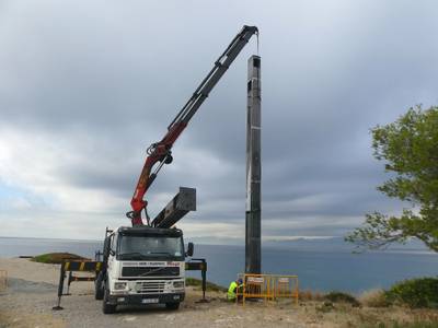 Salou inicia la ejecución del programa 'Salou Smart Turístic', con la instalación de dos torres en la Punta del Cavall y en la Punta Prima