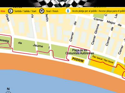 Salou inicia los preparativos para acoger una nueva prueba urbana de la 51 edición del Rally-RACC