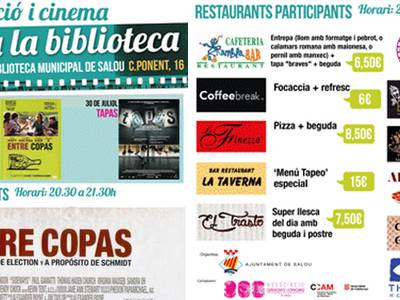 Salou inicia un ciclo que une la restauración y el cine en la biblioteca