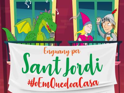 Salou invita a engalanar los balcones de las casas con rosas y dragones, para celebrar la Diada de Sant Jordi
