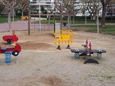 Salou mejora la plaza Louis Braille y su entorno