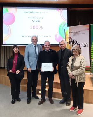 Salou obtiene el 100% en transparencia: el Sello Infoparticipa reconoce la calidad comunicativa del Ayuntamiento