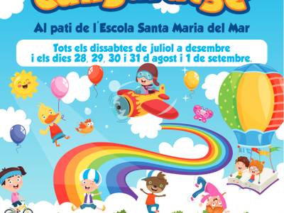 Salou ofrece un servicio de canguraje en el patio de la Escuela Santa Maria del Mar