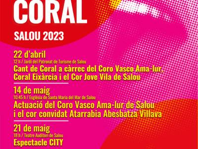 Salou organiza las Jornades de Cant Coral 2023, estos meses de abril y mayo