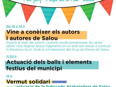 Salou organiza una Diada Cultural, este sábado, 4 de junio