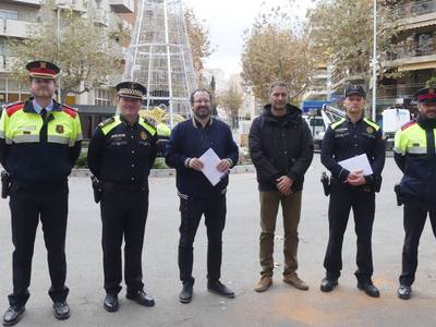 Salou pone en marcha la campaña de refuerzo de la seguridad en los comercios, en Navidad