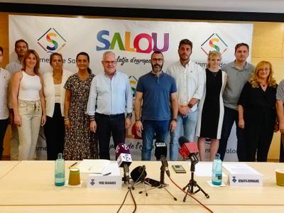 Salou presenta su nuevo cartapacio municipal para gestionar el Ayuntamiento durante el mandato 2023-2027