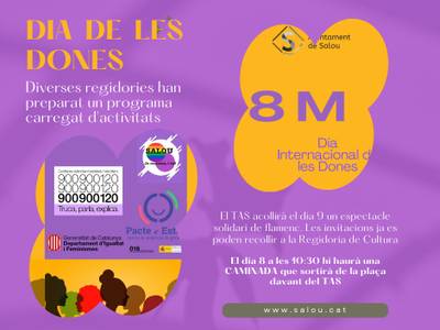 Salou programa diversas actividades para conmemorar el Día Internacional de las Mujeres