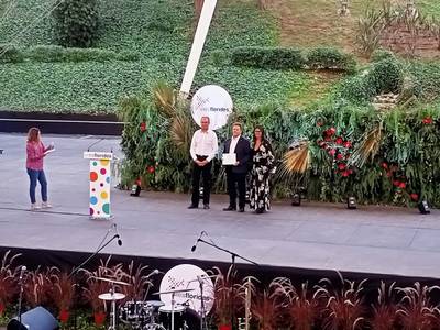 Salou recibe el reconocimiento 'Acciones de mejora de la franja marítima', en el marco del movimiento Viles Florides 2022