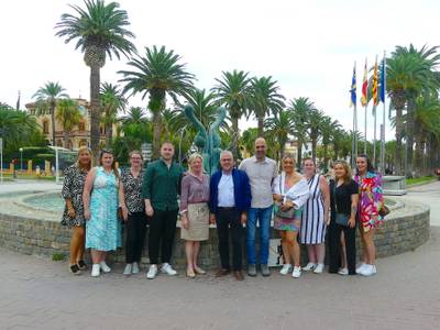 Salou recibe un fam trip con agentes turísticos de Irlanda para conocer los activos del municipio