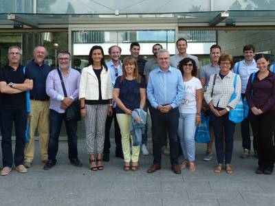 Salou recibe un grupo de 20 profesores de Erasmus del INS Jaume I