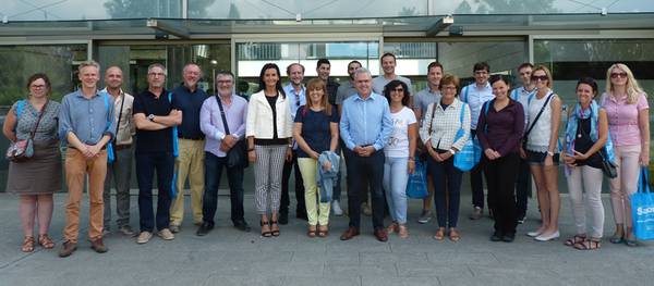 Salou recibe un grupo de 20 profesores de Erasmus del INS Jaume I