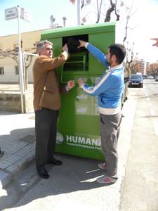 Salou recoge más de 46 toneladas de ropa de segunda mano destinada a la ONG Humana