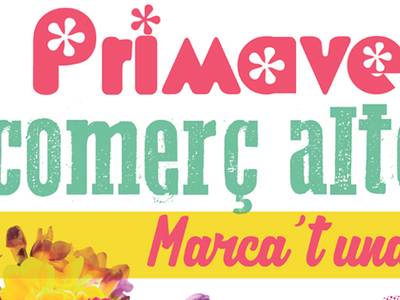 Salou regala flores en una nueva campaña para incentivar la actividad comercial en el municipio