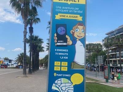 Salou renueva la 'Gimcana Digital Rey Jaime I' para descubrir la ciudad jugando