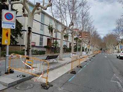 Salou restringirá la circulación en la calle Mayor para mejorar el asfalto
