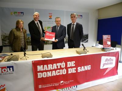 Salou se convierte en 'ciudad amiga' de la Maratón de sangre