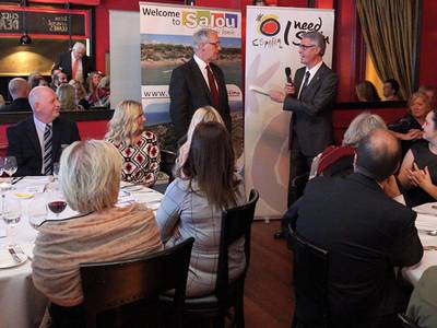 Salou se promociona en Belfast junto a Port Aventura en la feria Telegraph Holiday World Show
