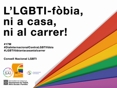 Salou se suma hoy domingo al Día Internacional contra la LGBTIfobia