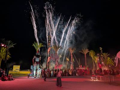 Salou se transporta a 1229 para recrear con rigor la salida del rey Jaime I