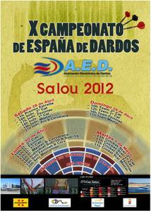Salou, sede este fin de semana del X campeonato de España de dardos