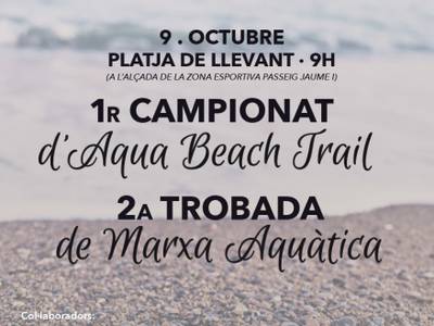Salou será la sede del I Campeonato de Aqua Beach Trail de Catalunya, el sábado, 9 de octubre