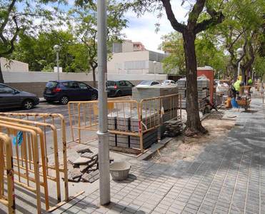 Salou sigue realizando obras de mejora de calles, en el marco del proyecto de las 7 zonas