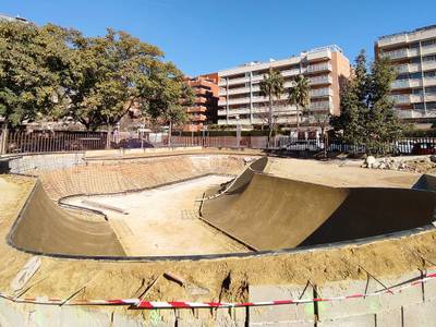 Salou terminará el nuevo Skatepark a finales de este mes de febrero