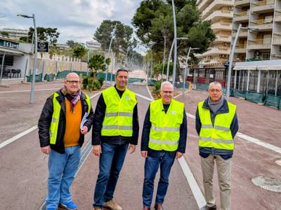Salou transforma la avenida Carles Buïgas en un espacio exclusivo para peatones